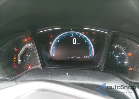 2020 Honda Civic Lx из США, поврежденный, VIN 19XFC2F63LE022868